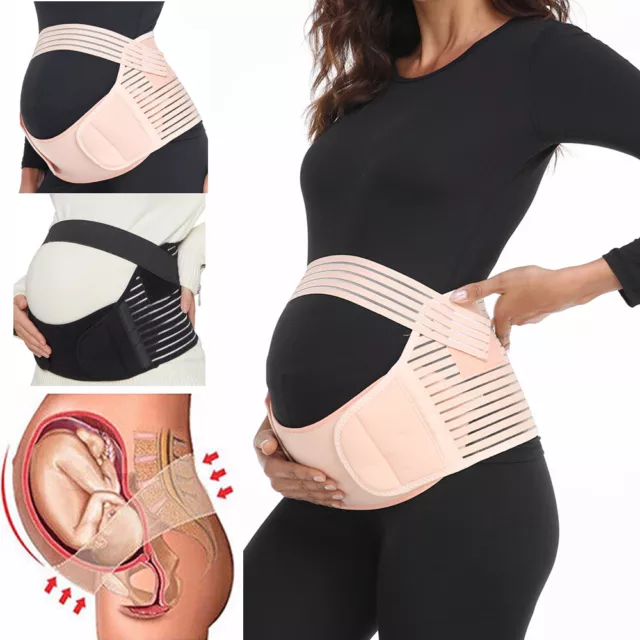 Pregnancy Maternity Band Lumbar Back Support Waist Belt Belly Bump Brace Strap