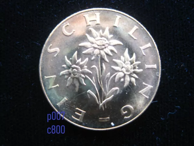 AUSTRIA 1 Schilling 1965 Republik Österreich Gem Proof 2714# World Money Coin