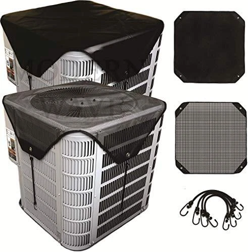 - 2 (Two) Central Air Conditioner Covers for Outside Units 36 x 36 - 36" x 36"