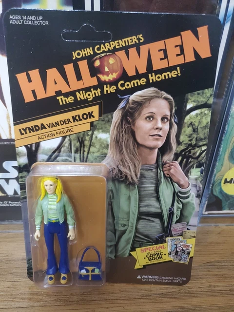 NEW John Carpenter's HALLOWEEN LYNDA VAN DER KLOK Action Figure Fright-Rags UP