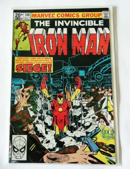 Iron Man #148, Marvel Comics,july 1981, HIGH GRADE 9.8 🌟