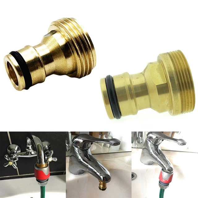 CONVENIENT FAUCET ADAPTER for Garden Hose M24 Thread Easy and Quick