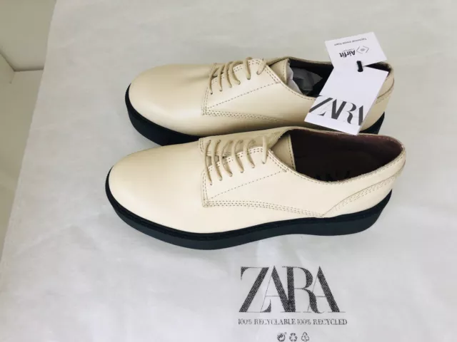 Zara derby platform best sale shoes