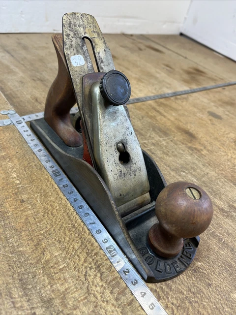 Ancien Rabot De Menuisier / Carrossier N°48 – Outil Ancien En Bois – France