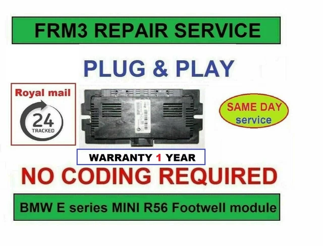 BMW E Series, MINI Cooper R56 FRM3 Footwell Module Repair Service EUR ...
