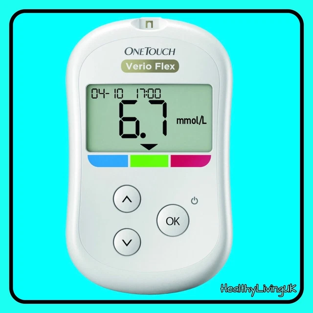 Misuratore/monitor glucosio nel sangue flessibile One Touch Verio - Misuratore unità singola - CTRL £80