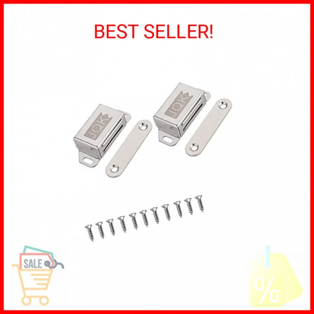 JQK Magnetic Door Catch, Heavy Duty Magnet Latch Cabinet