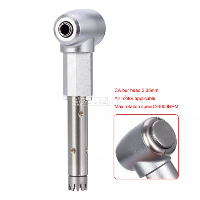 Dental LED E-generator Head with Contra Angle Inner Spray Push Button Handpiece