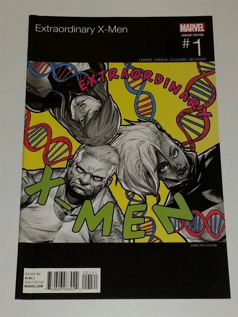 X-Men Extraordinary #1 Hip Hop Variant January 2016 Marvel Comics