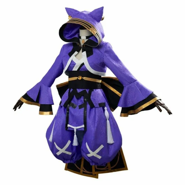 Fate Grand Order Tamamo no Mae Cosplay Costume Full Set Halloween Outfit 3