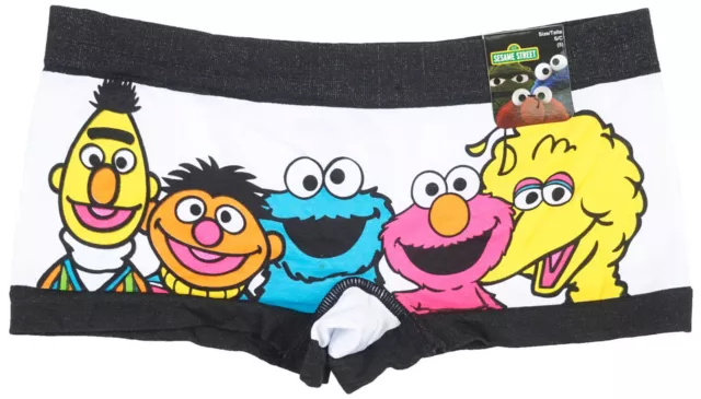 Sesame Street Squad Goals Panty Sz L Free S&H Elmo Big Bird Bert