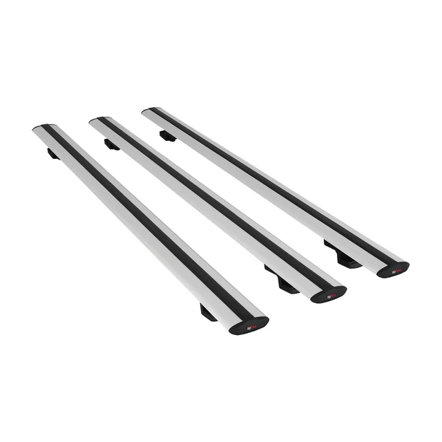 Barres De Toit Aluminium Pour Skoda Superb Combi (2024-2025) - Modèle Hook, 2 Barres, Gris
