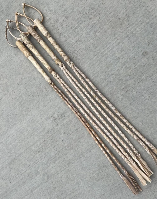 Chicote Cuir Pour Cheval – Quirt Charro Fabriqué Main, Mexique Multicolore