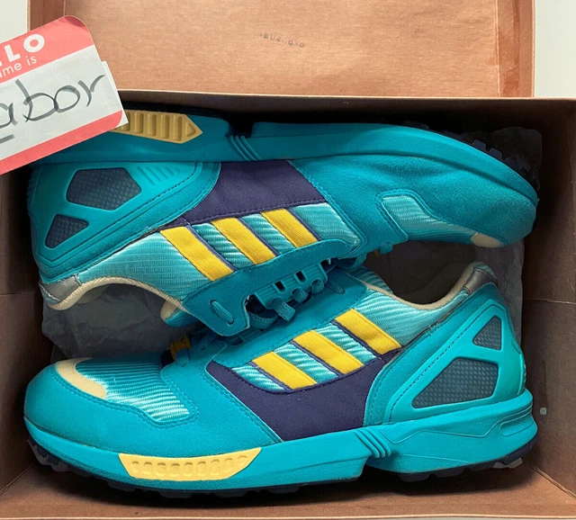 Adidas ZX 8000 OG C 1998 Größe 45 1/3 087852 azx Aqua 9000 Eqt