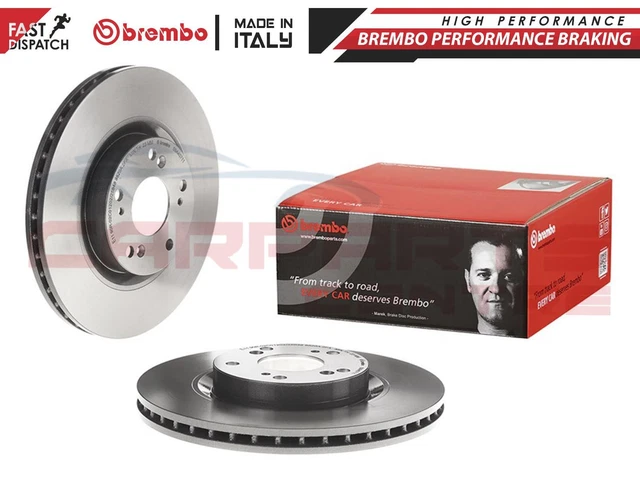 MTEC Drilled & Grooved Front Brake Discs & Pads Kit For Honda Civic Type-R FN2 2007+