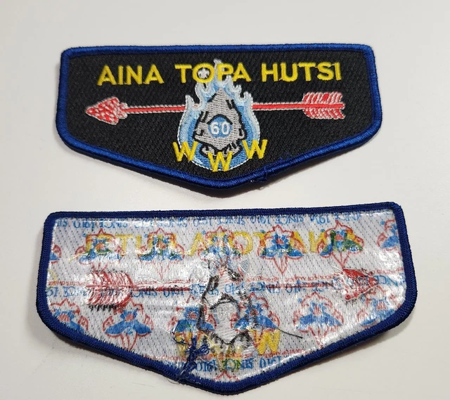 OA Lodge 60 Aina Topa Hutsi Flap Alamo Area Council Texas BSA