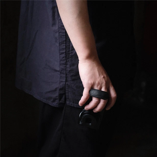 Genuine Leather Camera Finger Strap Belt for Ricoh GRII GRIII GR2 GR3 GR II III
