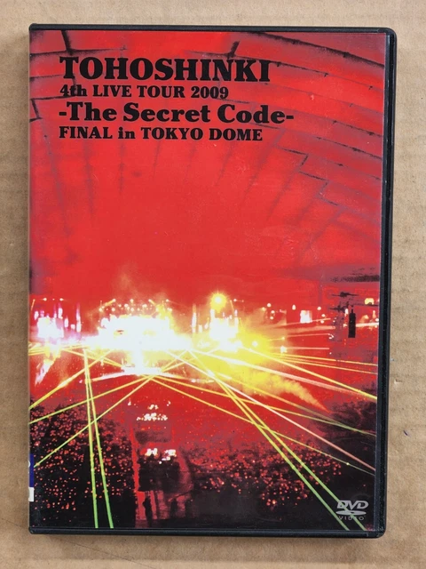 【中古】 (韓国版)東方神起 4th LIVE TOUR 2009The Secret CodeFINAL in TOKYO DOME (2DVD) 中古】 (韓国版)東方神起 4th LIVE TOUR 2009The Secret
