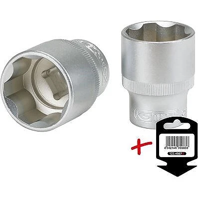 Dadi KS TOOLS 1/2", lunghezza 38 mm, 32 mm