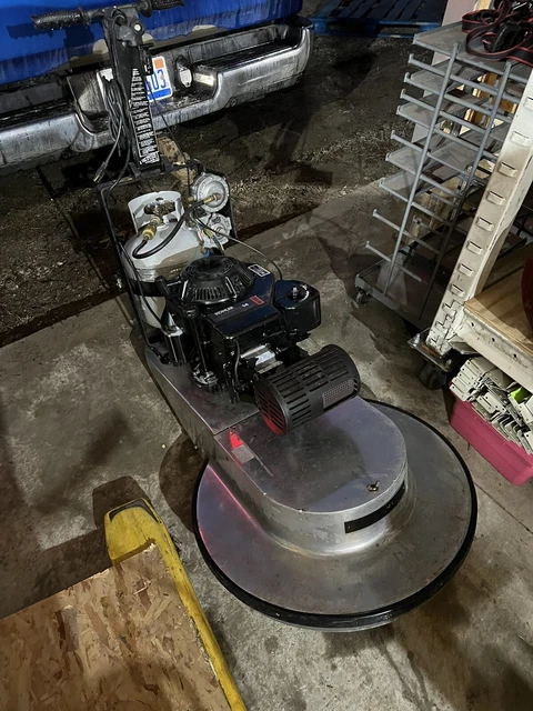 Ultra 2700 Propane floor Buffer Machine 27” With 14 Hp Kolher - Only 19 Hours