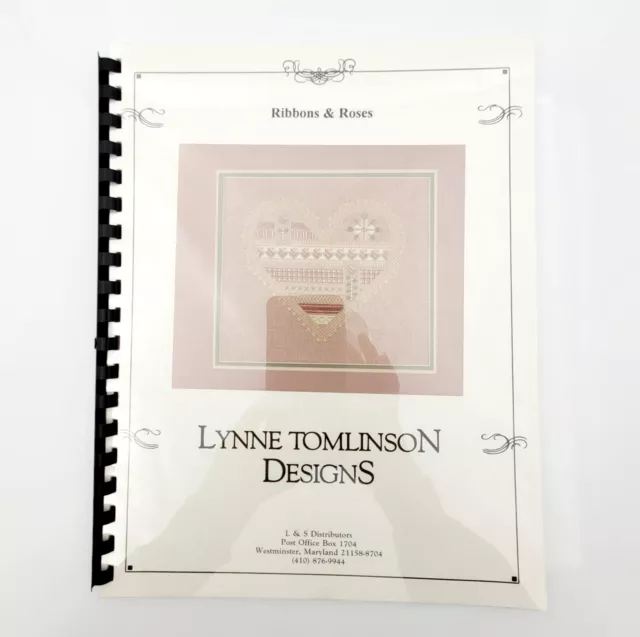 Guía de puntada con aguja de cintas y encaje de Lynn Tomlinson Designs