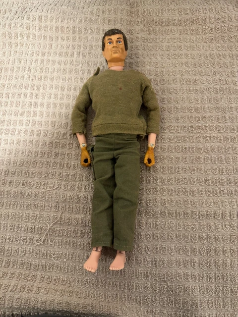 ANCIENNE FIGURINE ACTION Man Palitoy Gi Joe ? Soldat Russe Ww2 EUR 49