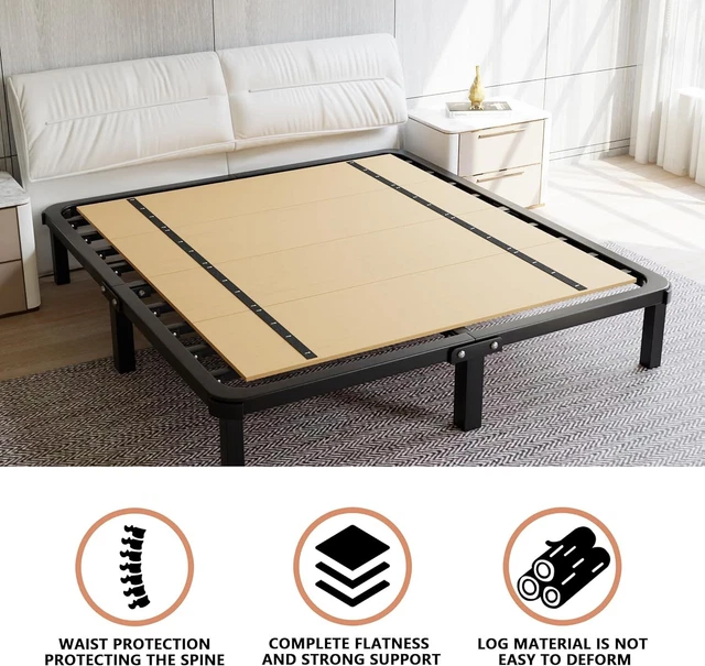 FOLDABLE BOX SPRING, Bunkie Board, Bed Support Slats, Bed Boards Twin