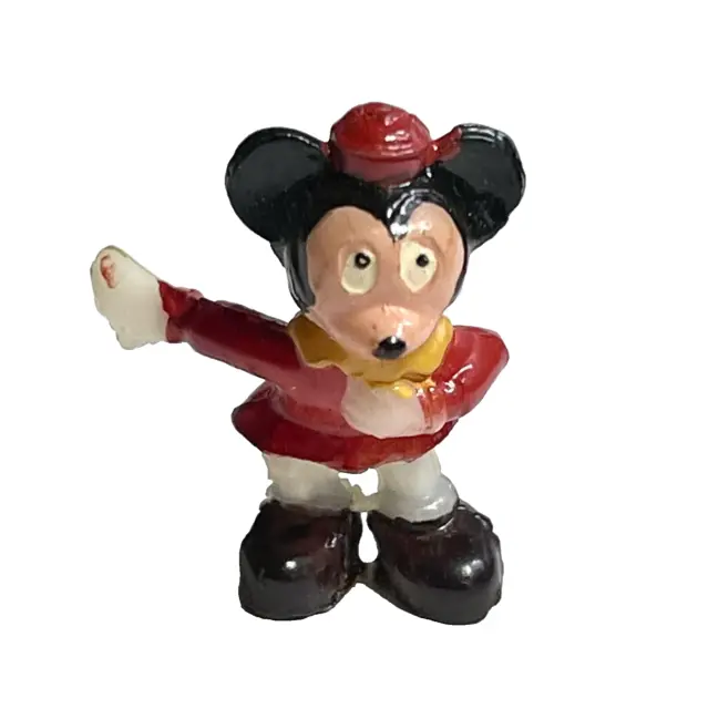 Vintage Marx Disneykins Monty Mouse 1960s Miniature Plastic Figurine Hong Kong