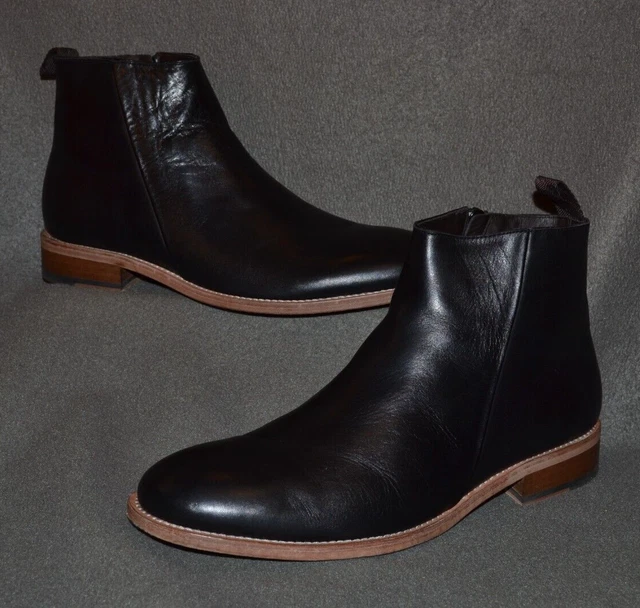 maison forte ivan chelsea leather boot