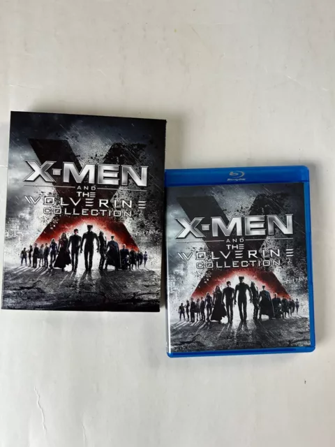 X-Men and the Wolverine Collection 6 Blu-ray Set 6 Movies with slipcover