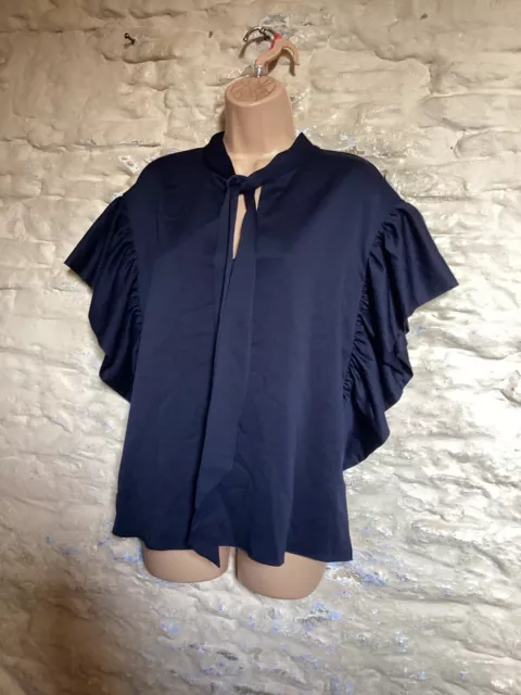 BNWT Ted Baker Navy   top size 5 Fit 16 18 RRP £109