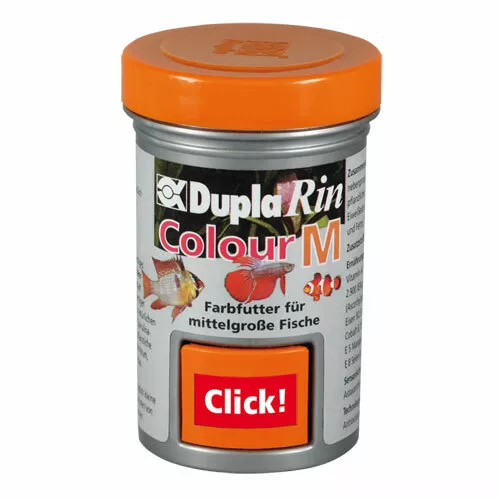 Duplarin Couleur M, pour Taille Medium Poissons, 65 ML/30 G , Distributeur