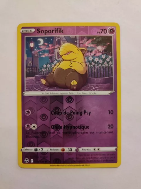 Carte Pokemon - Soporifik Reverse 060/195 - Tempête Argentée EB12