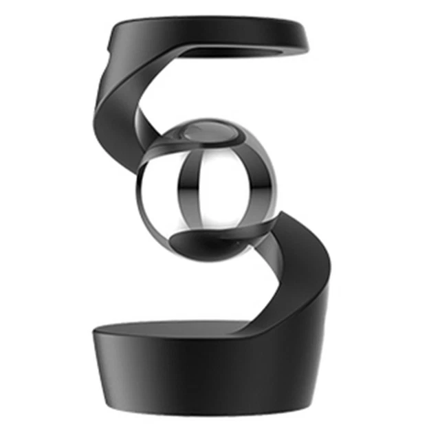 Gyroscope Suspendu à Illusion Visuelle – Jouet De Bureau Cinétique En Aluminium – Anti-stress Et Déco