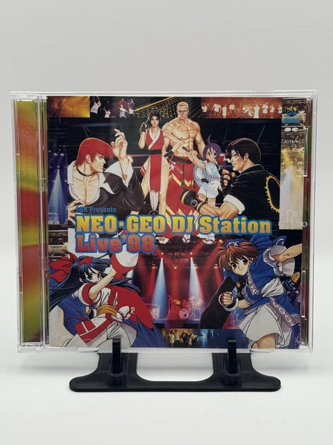 NEO GEO DJ Station Live '98 Soundtrack CD SNK PCCB-00309 Scitron