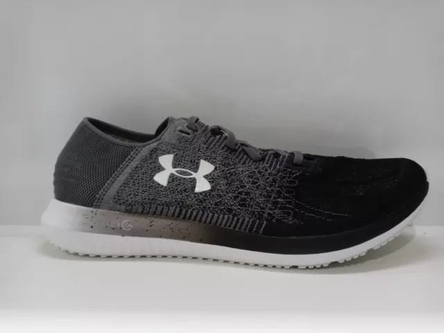 Under Armour Men Size 14 Black Threadborne Blur Pair Of Shoes