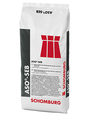 Schomburg ASO-SEB 25 kg cemento rápido elemento de inmovilizado Bindemittel Rapid Zement