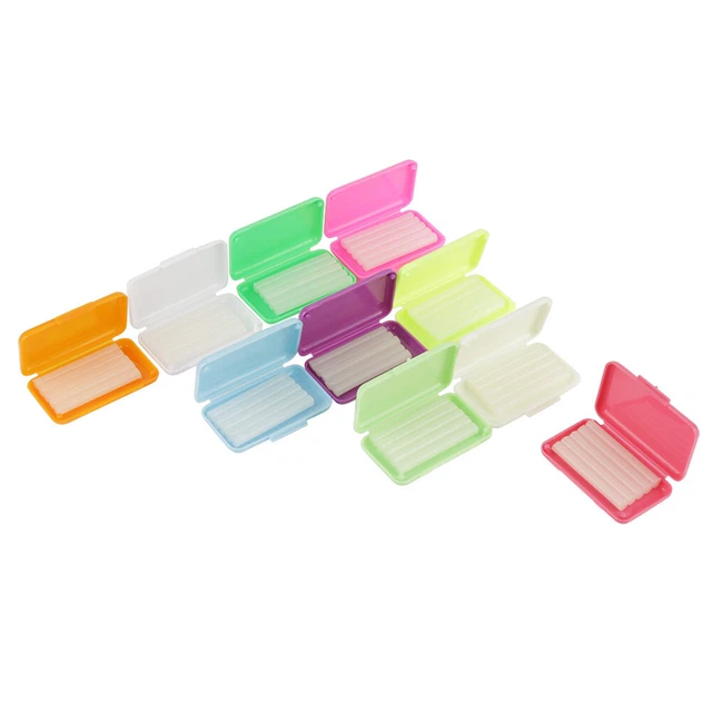 10Box Dental Flavoured Relief Ortho Wax Brace Fruit Scent Gum Irritation Set