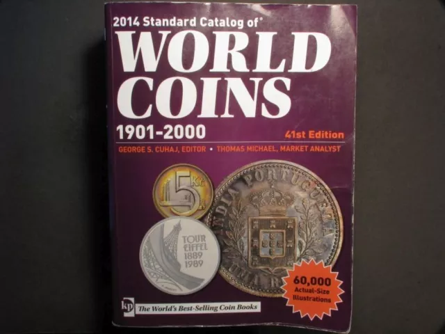 COIN BOOK - KRAUSE Standard Catalog of World Coins 1901-2000 41st Edition