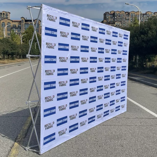 8'x10' Fabric Pop Up Display Stand for Trade Show Backdrop Booth Display Stand 8'x10' Fabric Pop Up Display Stand for Trade Show Backdrop Booth Display Stand