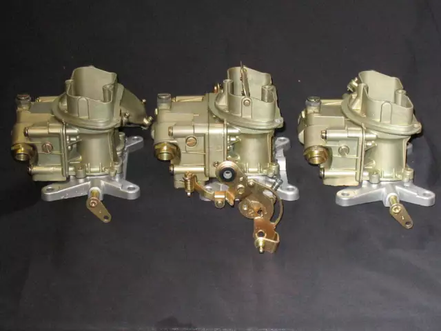 1967 427/435 4 Spd Corvette Tri Power Holley 3660-6B4,3659-6B2 Carburetors Dec66