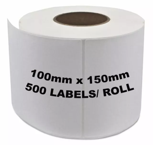 100x150mm DIRECT THERMAL Label 500 Labels Per Roll Fastway AUSPOST Shipping 4x6