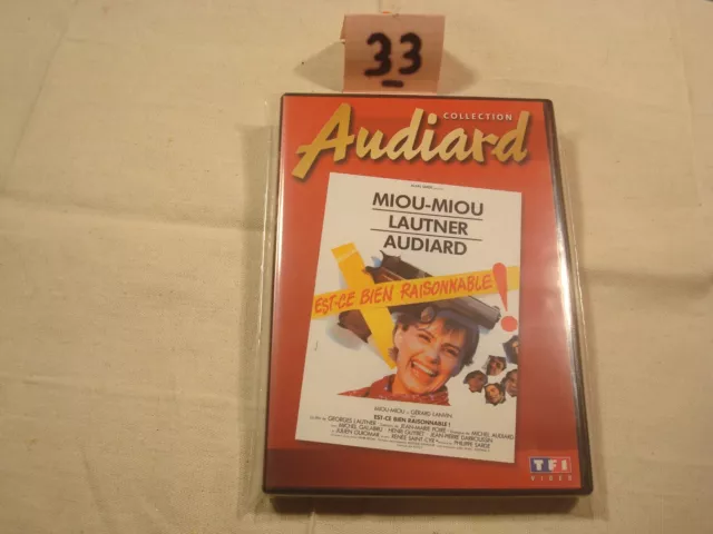 DVD : EST-CE BIEN RAISONNABLE ! - MIOU MIOU - Gérard LANVIN  / Comme Neuf