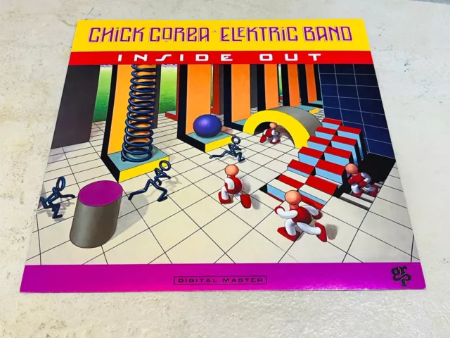 Chick Corea Inside Out 1990 GRP Records Promotional Flat Poster 12”x12” MINT