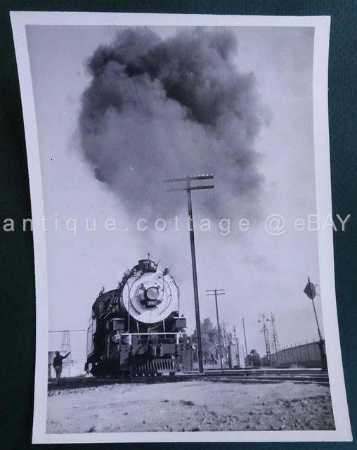 SET 1960er Jahre Vintage 13 Stck. N de M Mexiko EISENBAHN 5x7 Original FOTOS Dampfmaschine