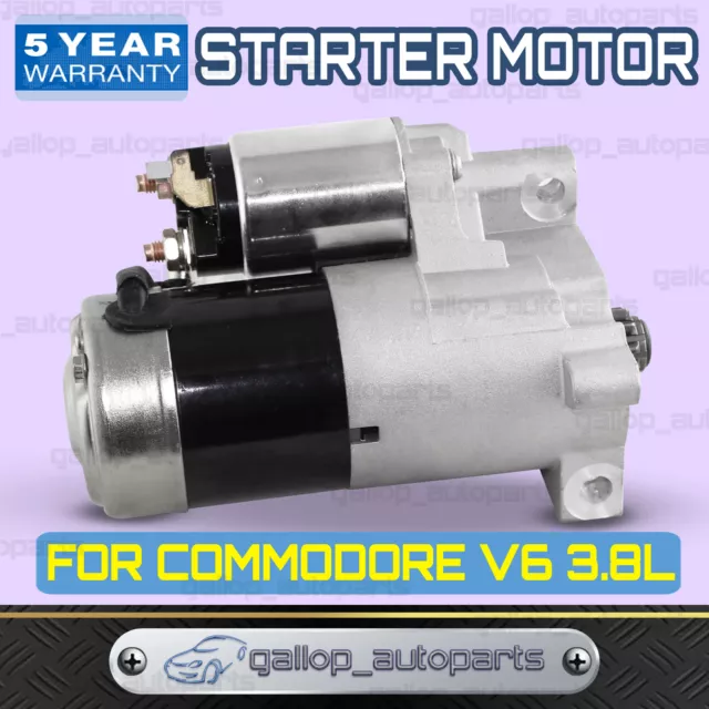 For Holden Commodore Starter Motor VN VP VR VS VT VX VY 3.8L V6 Manual Petrol