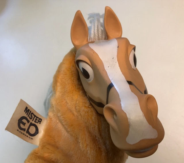1962 Mattel Mr. Ed TV Talking Horse Pull String Puppet , MUTE
