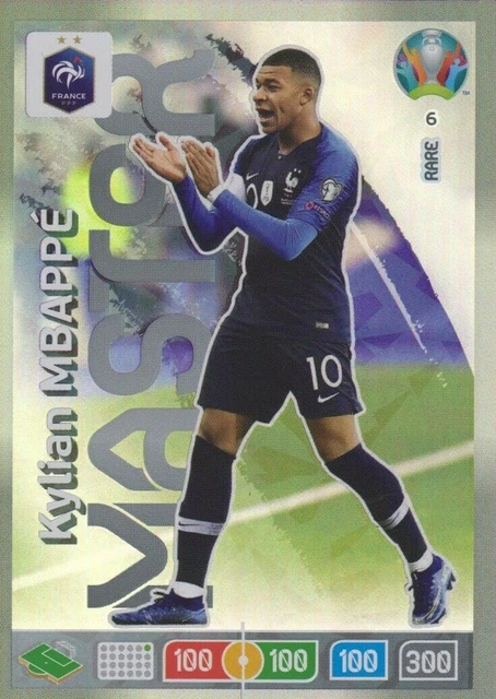 Autocollant Panini Kylian Mbappé - 2ème Année - Saison 2017/18 - FOIL RARE