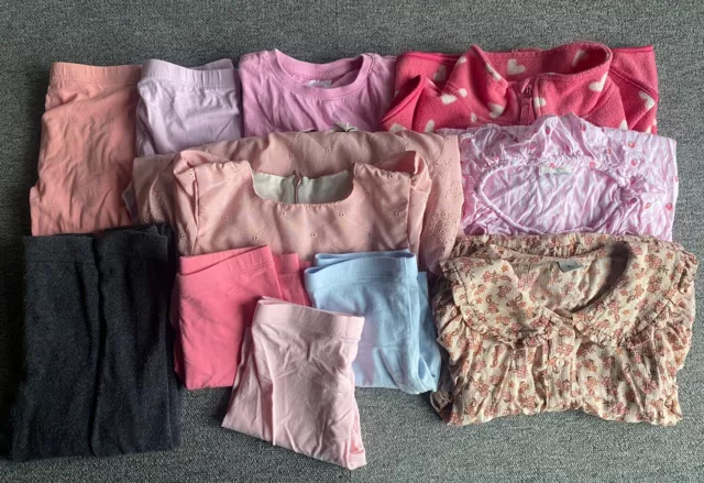 Bundle of Girls Clothes Age 6 to 7 Years. Collection Of 12 Items