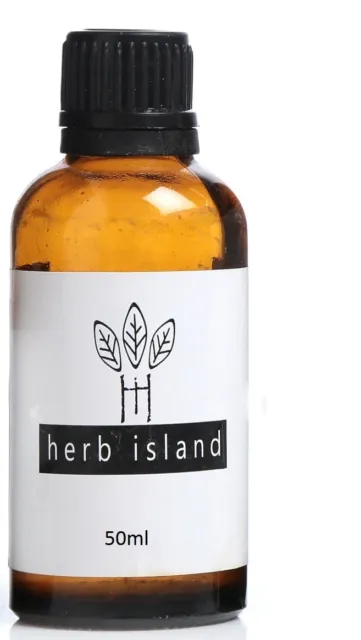 Herb Island Rein und Natürlich Unbeschnitten Unverdünnt 100% Bio Essential Öl 50